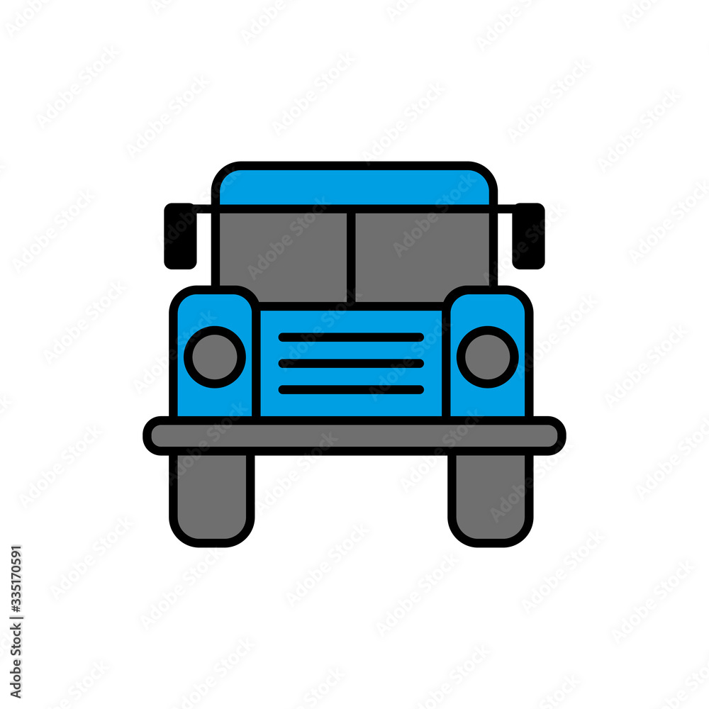 Bus icon vector Bus icon vector
