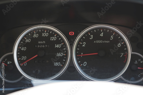 Simple and basic speedometer of car