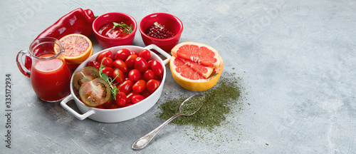 Obraz na plátně Foods Highest in Lycopene