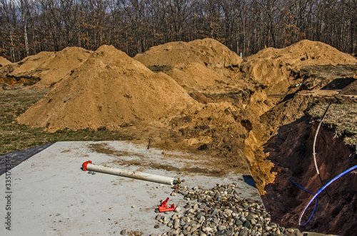 Digging for Water Lines