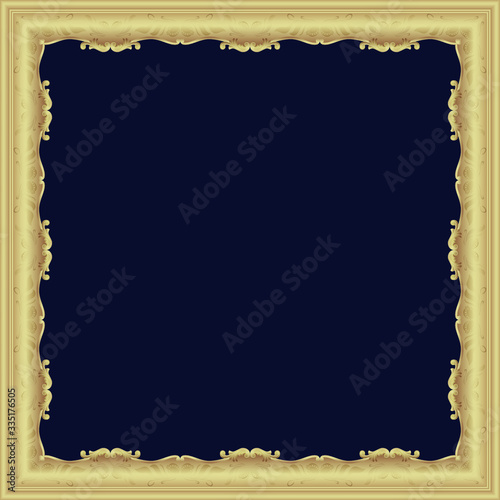 gold picture frame