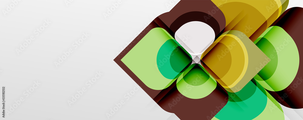 Abstract background - geometric cut paper design flower or square shape composition. Vector Illustration For Wallpaper, Banner, Background, Card, Book Illustration, landing page Abstract background - geometric cut paper design flower or square shape composition. Vector Illustration For Wallpaper, Banner, Background, Card, Book Illustration, landing page