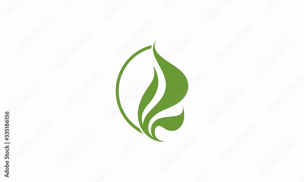 p leaf vector design logo
p leaf vector design logo
