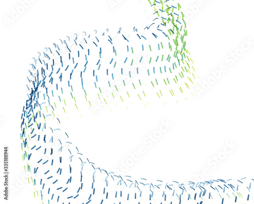 Abstract background blend wave line design for Wallpaper, Banner, Background, Card, Book Illustration, landing page