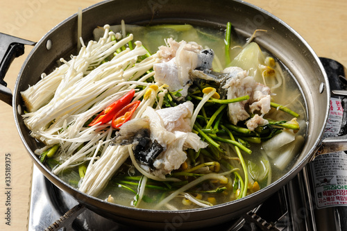 韓国料理 仁川のふぐ鍋