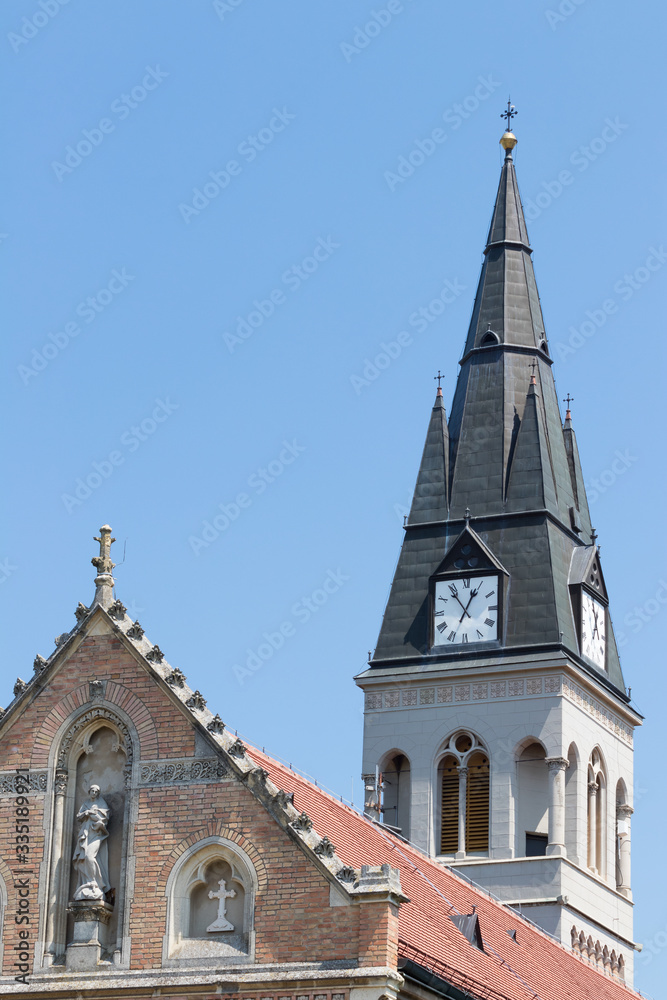 Church of st. Ivan Kapistran in the City of Ilok, Croatia.