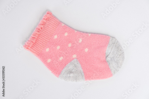 Beautiful new socks for a baby girl