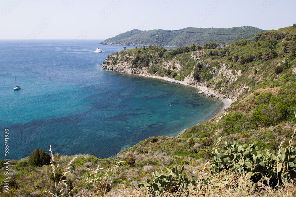 costa del'isola d'Elba