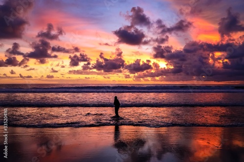 sunset over the sea of Bali © Garuda