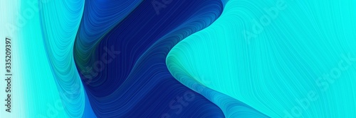 Fototapeta Naklejka Na Ścianę i Meble -  abstract blue wave background