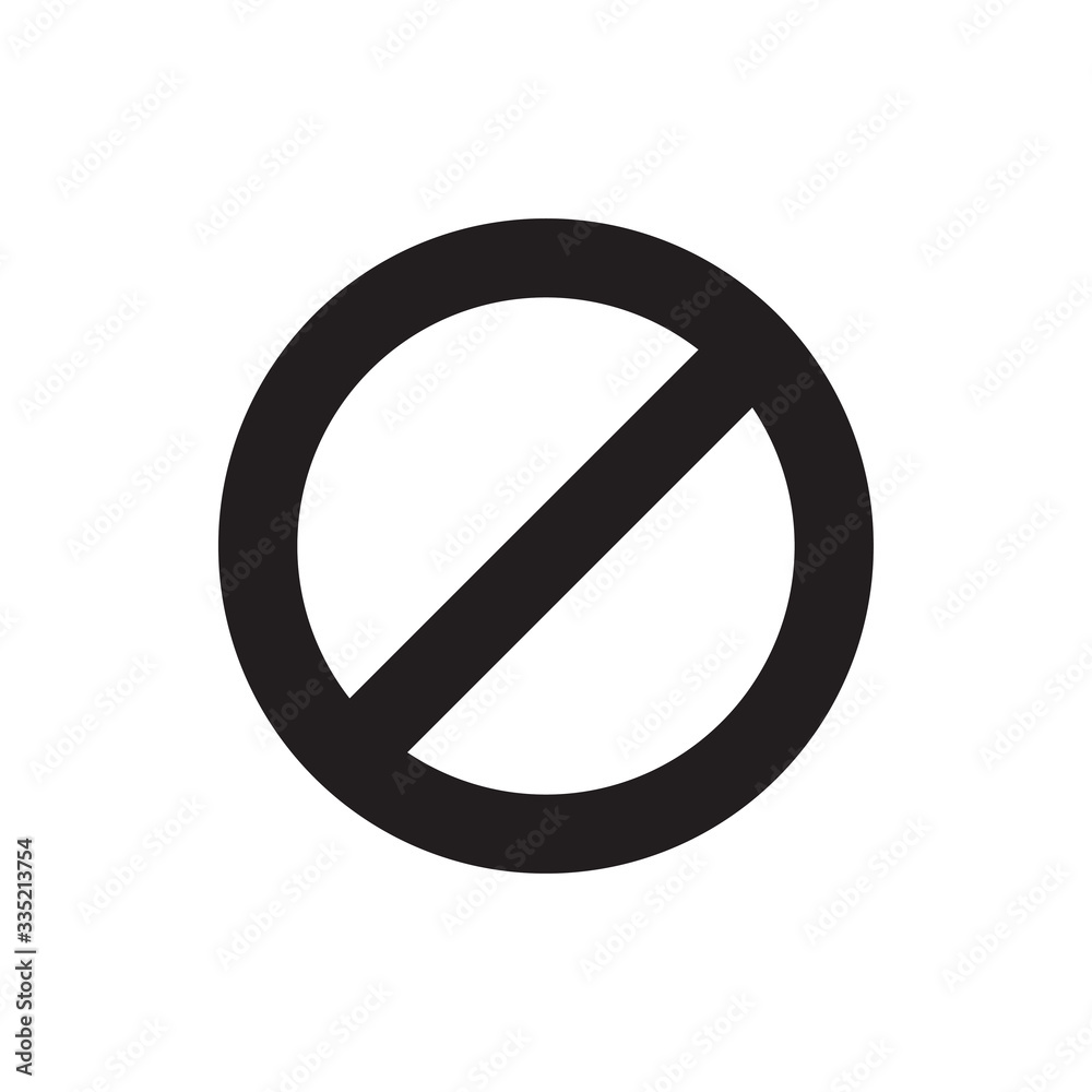 Cancel vector icon, simple sign for web site and mobile app. Cancel vector icon, simple sign for web site and mobile app.