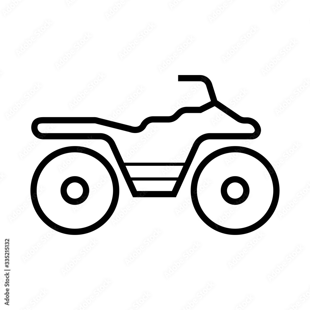 Fototapeta premium motorcycle icon vector illustration photo