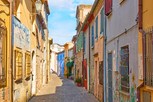 Street in Borgo San Giuliano in Rimini