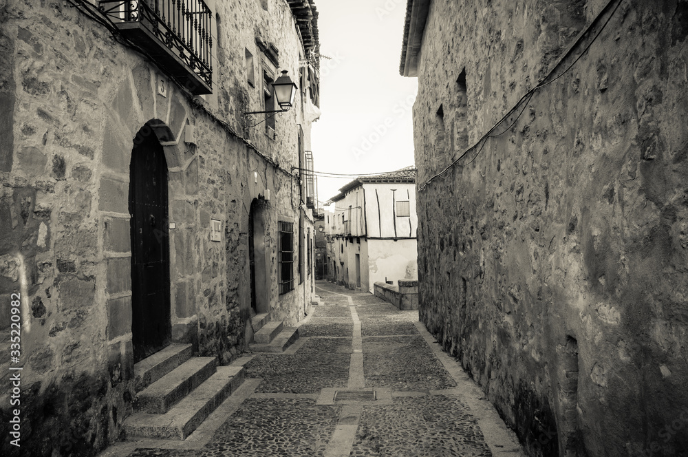 old village streets of Europe