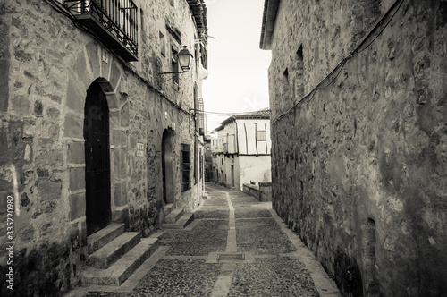 old village streets of Europe