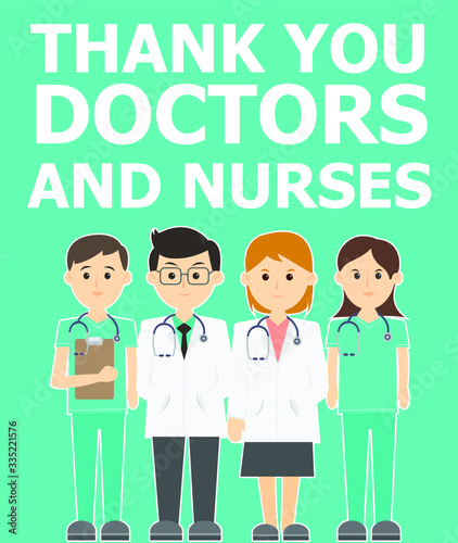 Thank you doctors and nurse - covid-19 (corona virus)