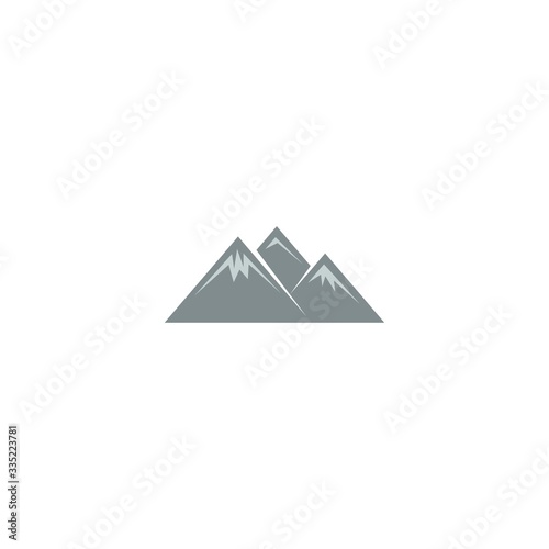 Mountain icon logo