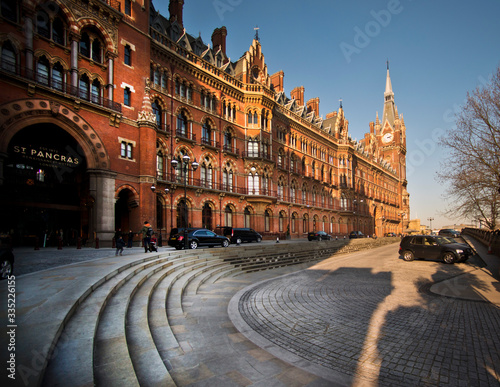 St Pancras Renaissamce Hotel and station photo