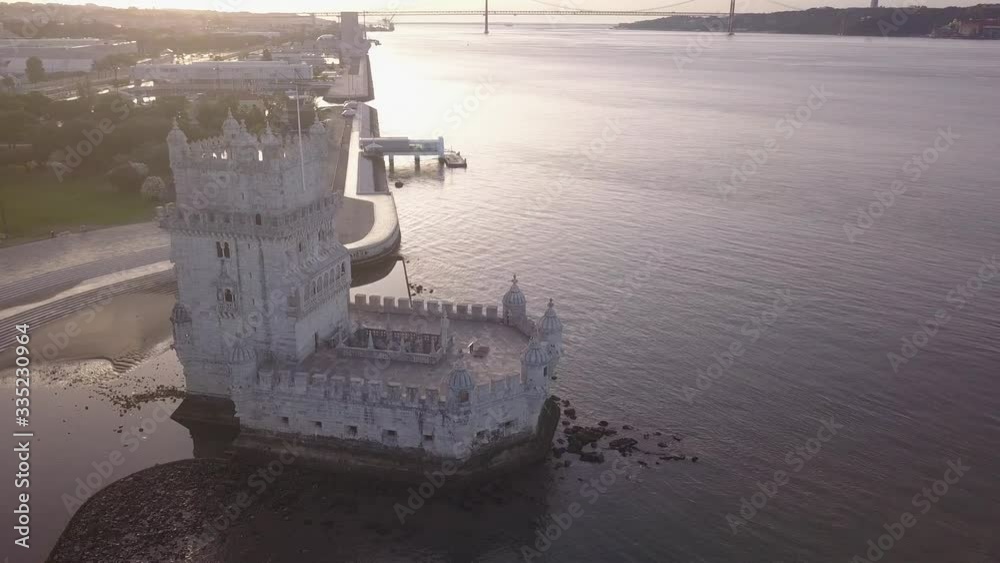 Belém Tower, officially the Tower of Saint Vincent is a 16th-century fortification located in Lisbon that served as a point of embarkation and disembarkation for Portuguese explorers and as a ceremoni