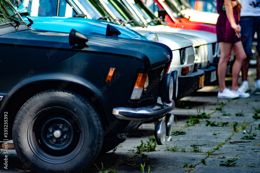 Old cars Cracow