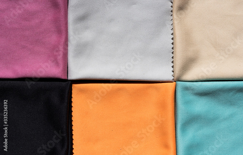 Obraz na plátně panni in microfibra di vari colori