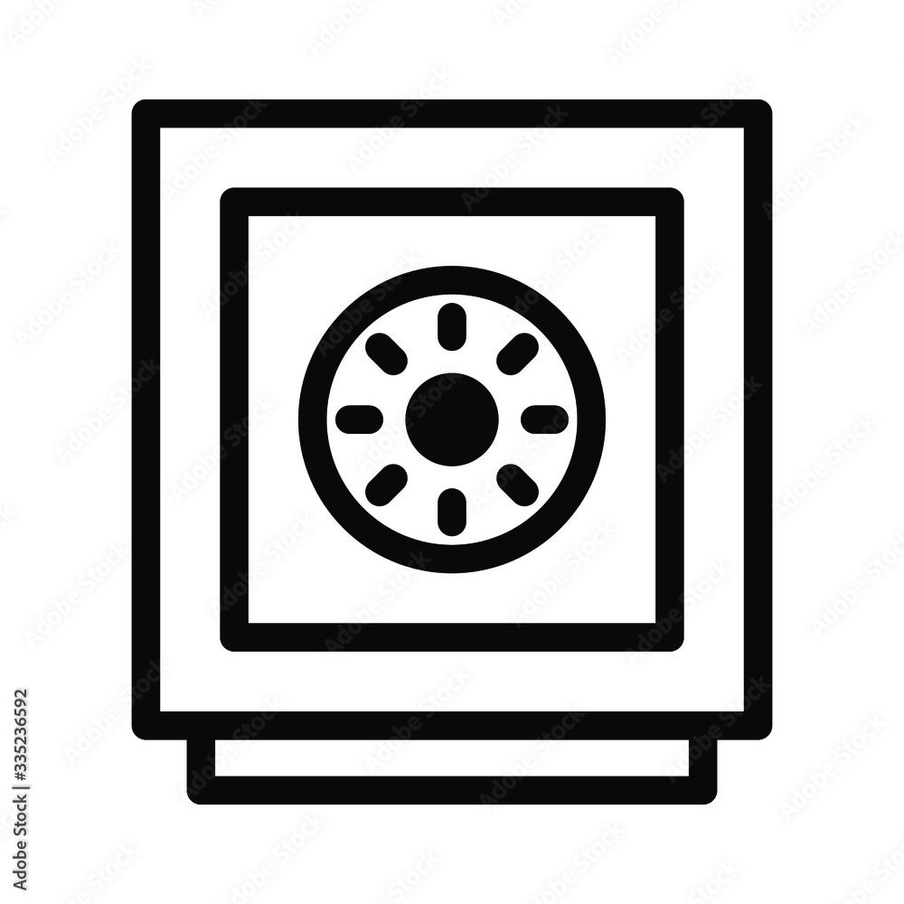 Safe Icon , Finance Save Money , Template Design Logo Vector Illustration , Outline Solid Background White
Safe Icon , Finance Save Money , Template Design Logo Vector Illustration , Outline Solid Background White