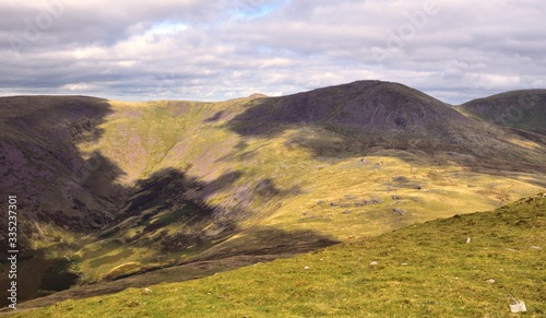 The slopes of Haycock from Seatallan photo