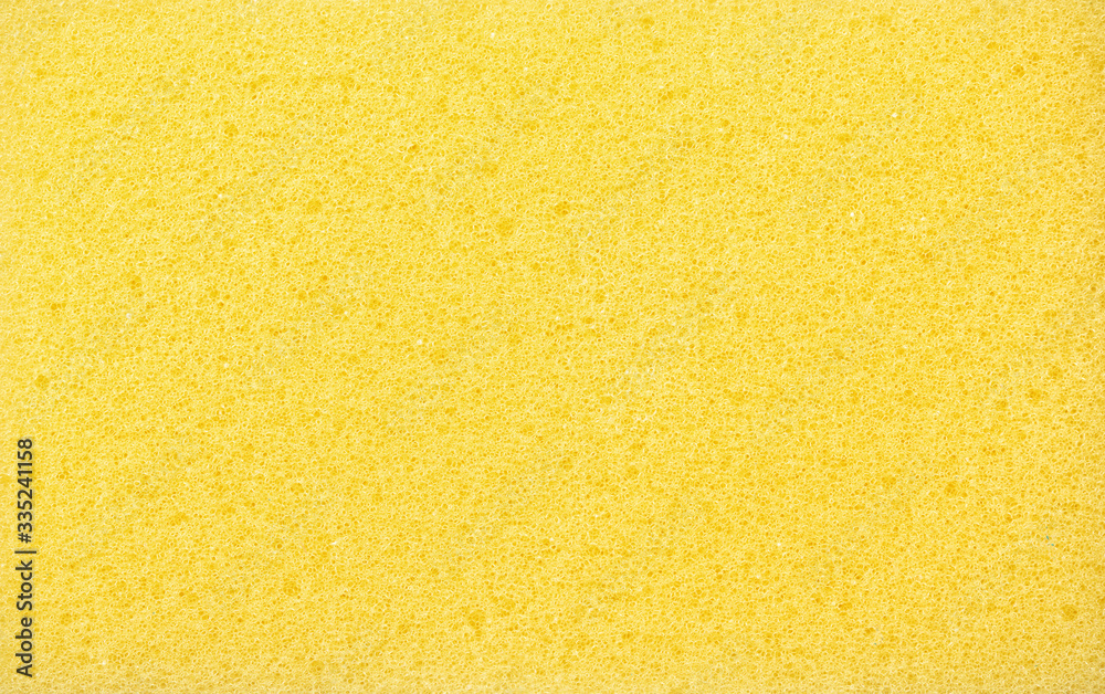 Yellow sponge texture background - obrazy, fototapety, plakaty 