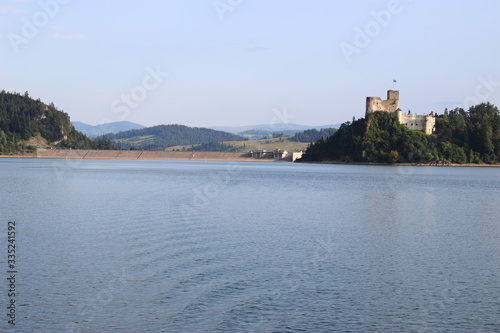  Castle on a rock by the lake