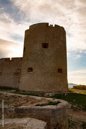 Obraz na płótnie Château d'If w salonie