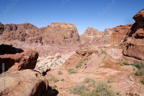 Paysage de Pétra, Jordanie