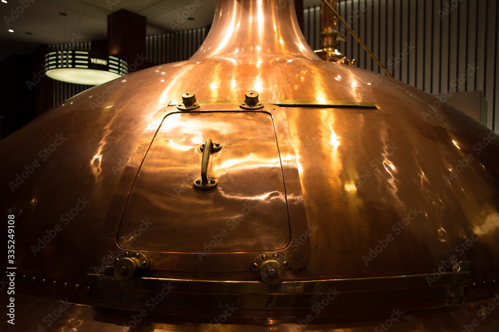Fotografie Cuve a brasser de la bière
