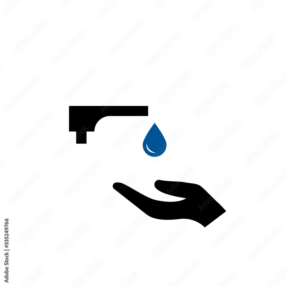 Water Care Icon. Vector Water Care Icon. Vector