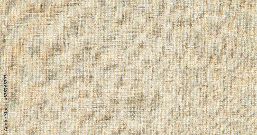 Natural linen material textile canvas texture background