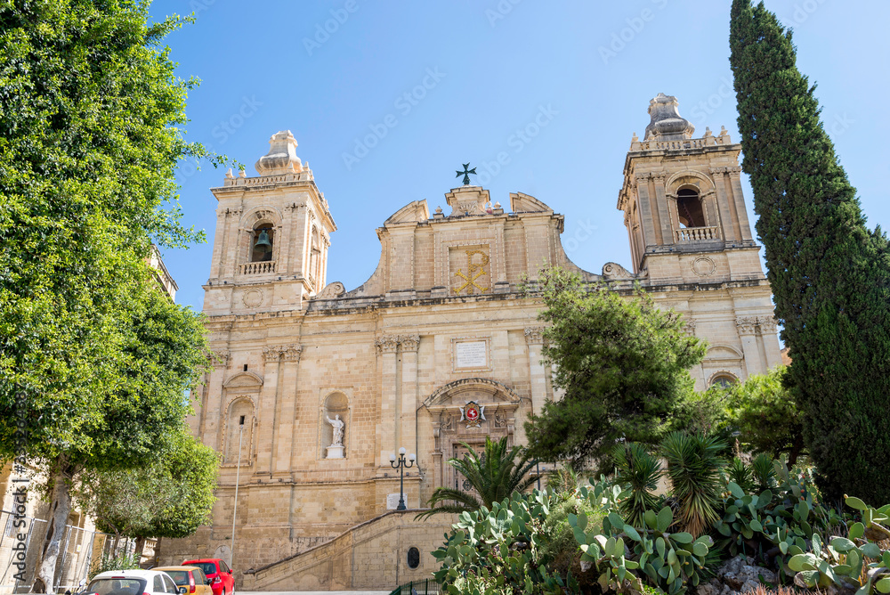 Malta / Malta 09/30/2015.St. Lawrence's Church, Vittoriosa, Malta