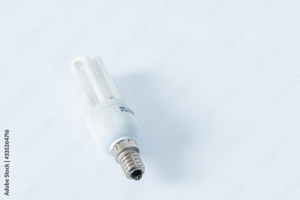 light bulb on white background light bulb on white background