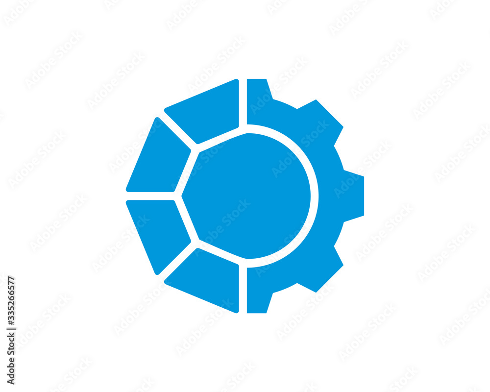 Diamond gear logo design vector template, Creative Diamond logo concept Diamond gear logo design vector template, Creative Diamond logo concept
