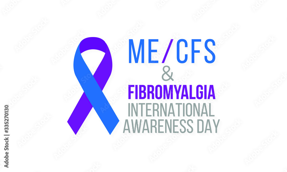 Vector illustration on the theme of International ME, CFS and Fibromyalgia awareness day observed each year on May 12th. Vector illustration on the theme of International ME, CFS and Fibromyalgia awareness day observed each year on May 12th.