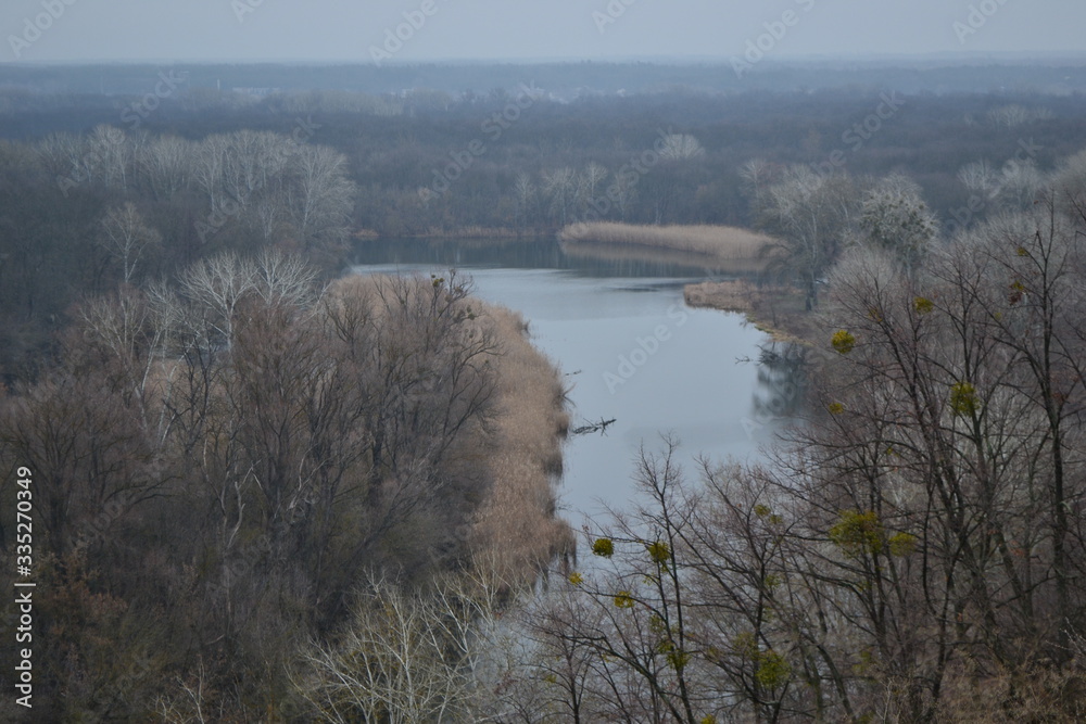 Fotografie Moody autumn landscape.