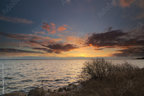 Sunset on the Baltic Sea 