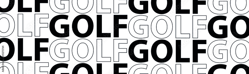 golf lettering. The illustration is isolated on a white background. Can be used for banners and web design. golf lettering. The illustration is isolated on a white background. Can be used for banners and web design.