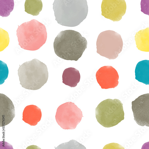 Watercolor vector pattern