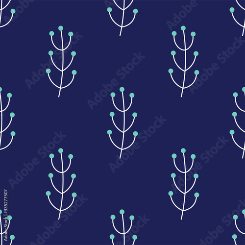 Wildflowers seamless repeat pattern for wrapping paper,prints,wallpaper,textile,fabrics.