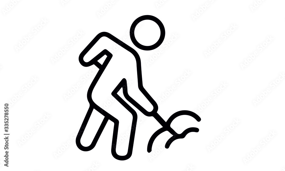 Handyman icons vector design black and white Handyman icons vector design black and white