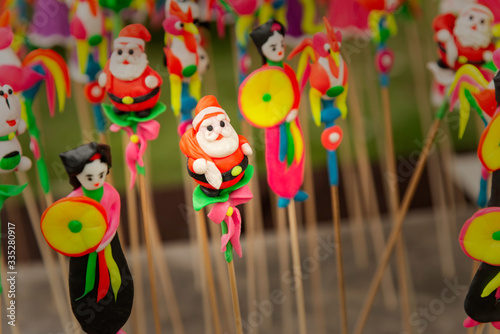 Tò he (toy figurine) is a traditional toy for children in Vietnam