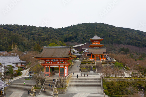 Kiyomizu Temple in Kyoto Japan
