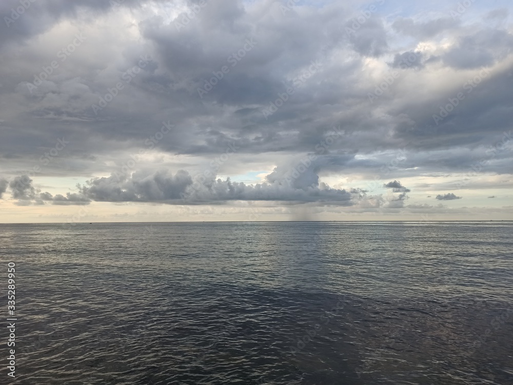 Sea and clouds Sea and clouds
