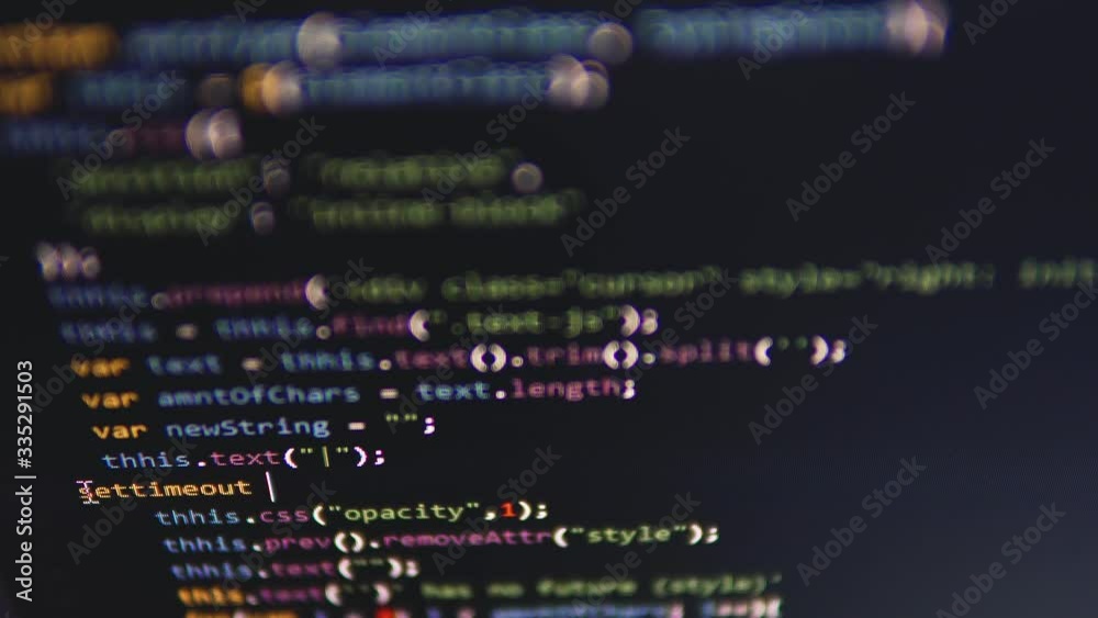 Code Writining - Haker writing code to hak the system