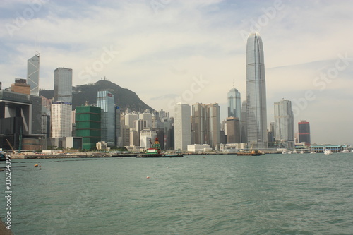 Skyline Hong Kong Asie