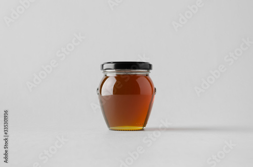 Honey Jar Mock-Up photo